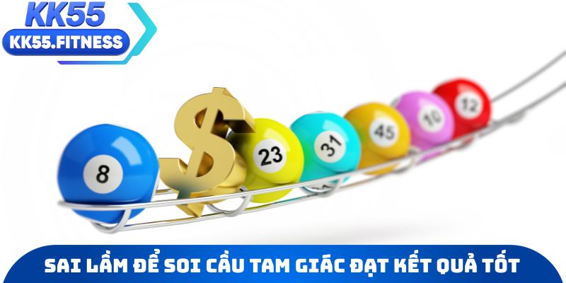 Sai lầm cần tránh để việc soi cầu tam giác đạt kết quả tốt